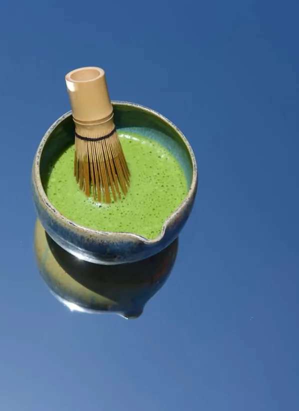 Ceremonial whisked matcha